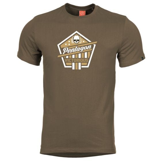 Camiseta Pentagon Ageron Victorious en Terra Brown