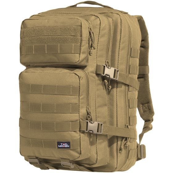 Mochila grande de asalto TAC MAVEN en Coyote