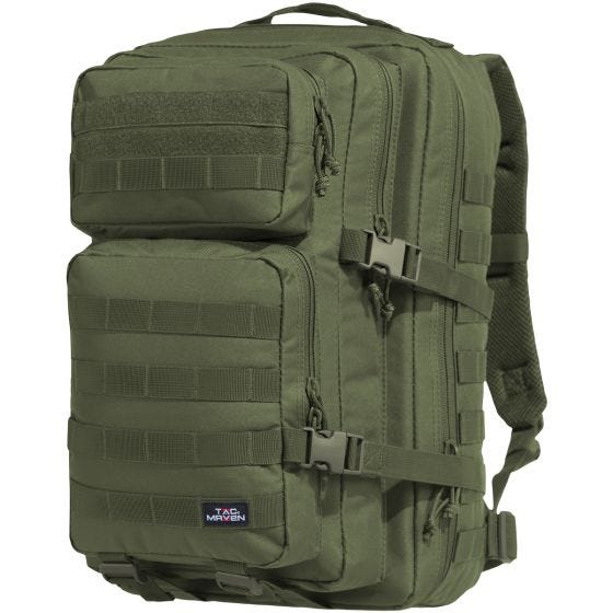 Mochila grande de asalto TAC MAVEN en verde oliva