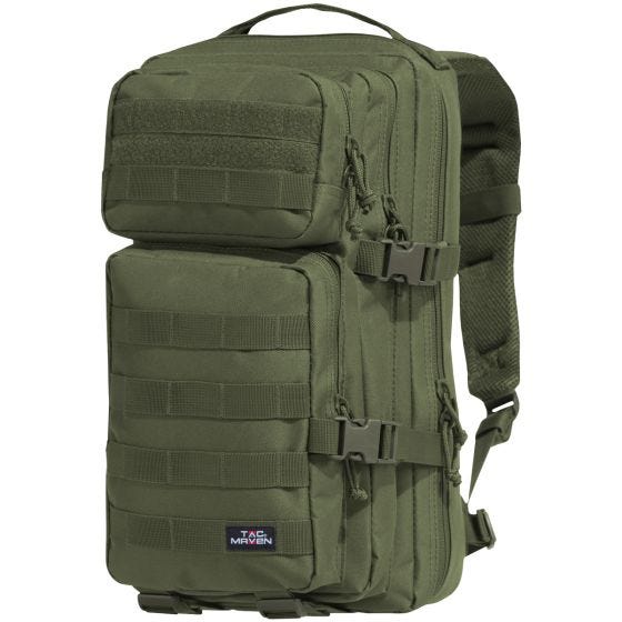 Mochila pequeña de asalto TAC MAVEN en verde oliva