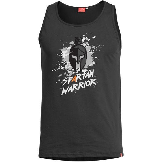 Camiseta sin mangas Pentagon Astir Spartan Warrior en negro