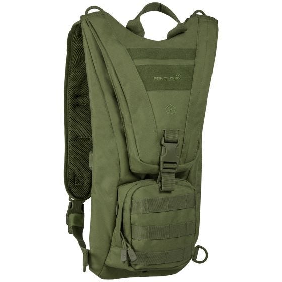 Mochila de hidratación Pentagon Hydration 2.0 en verde oliva
