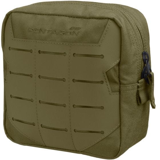 Bolsa Pentagon Elpis 15 x 15 en verde oliva