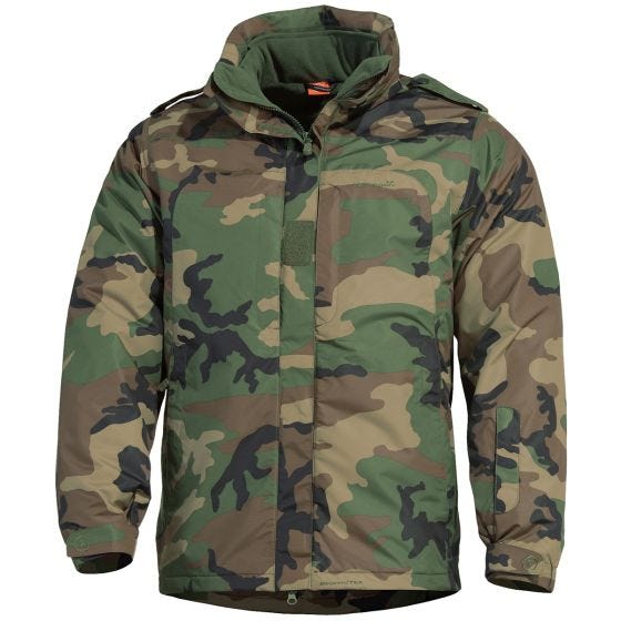 Parka Pentagon Gen V 2.0 en Woodland