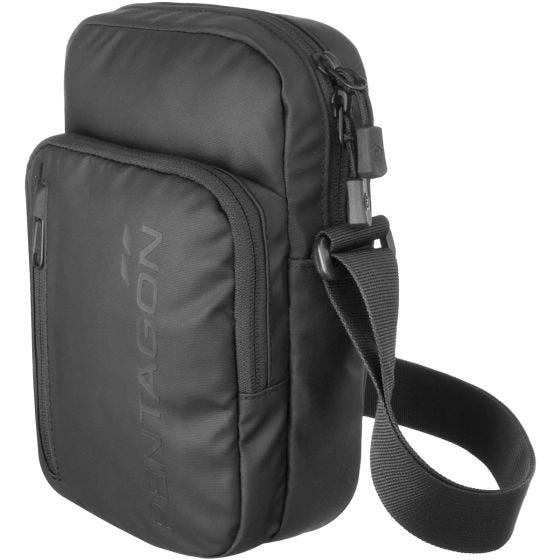 Bolsa bandolera Pentagon Kleos en Stealth Black