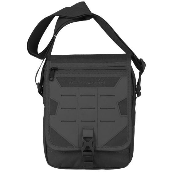 Bolsa multiusos Pentagon Messenger en negro