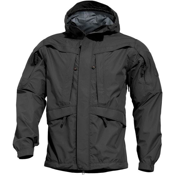 Chaqueta chubasquero Pentagon Monsoon 2.0 en negro