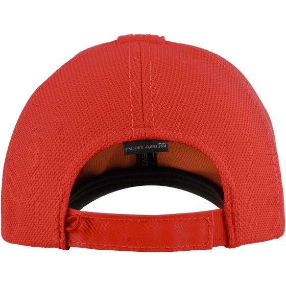 Gorra de béisbol Pentagon Raptor en rojo