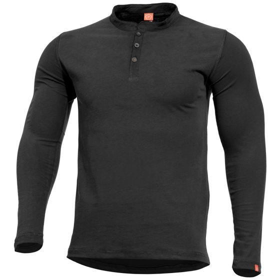 Camiseta Pentagon Romeo Henley en negro