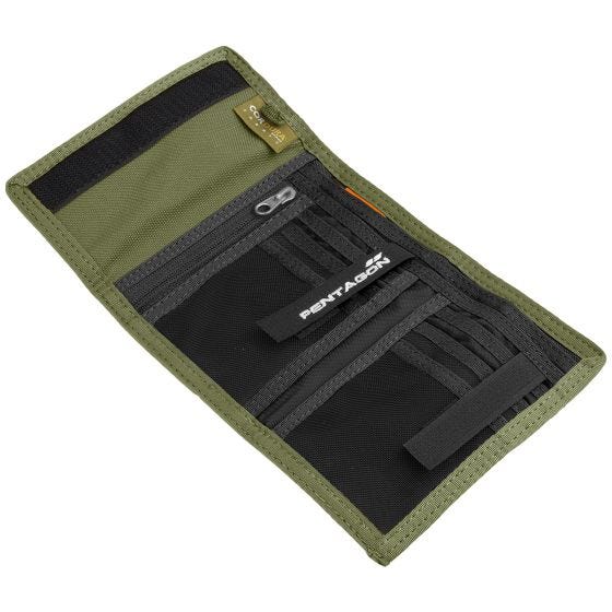 Cartera Pentagon Stater 2.0 en verde oliva