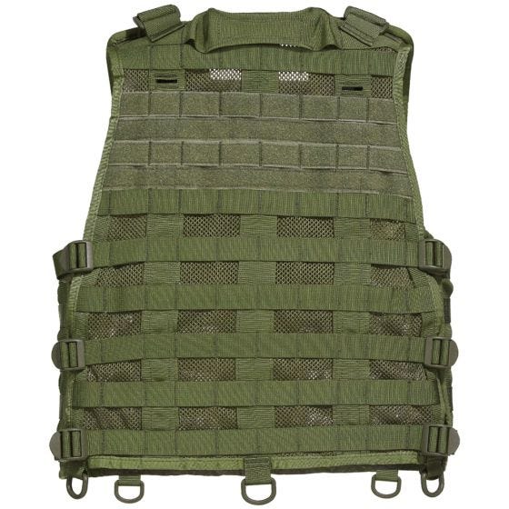 Chaleco Pentagon Thorax 2.0 con sistema MOLLE en verde oliva