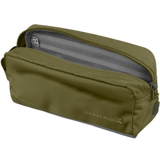 Neceser de viaje Pentagon Raw en verde oliva