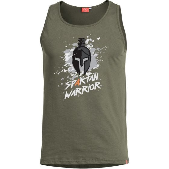 Camiseta sin mangas Pentagon Astir Spartan Warrior en verde oliva
