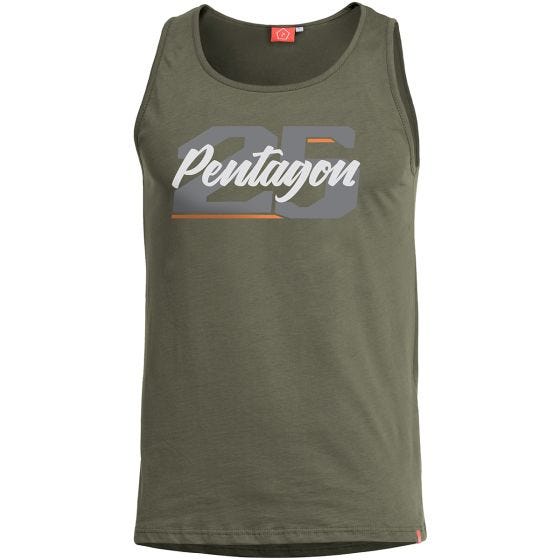 Camiseta sin mangas Pentagon Astir Twenty Five en verde oliva