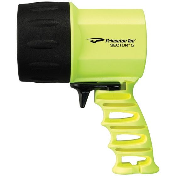 Linterna de mano Princeton Tec Sector 5 en amarillo neón