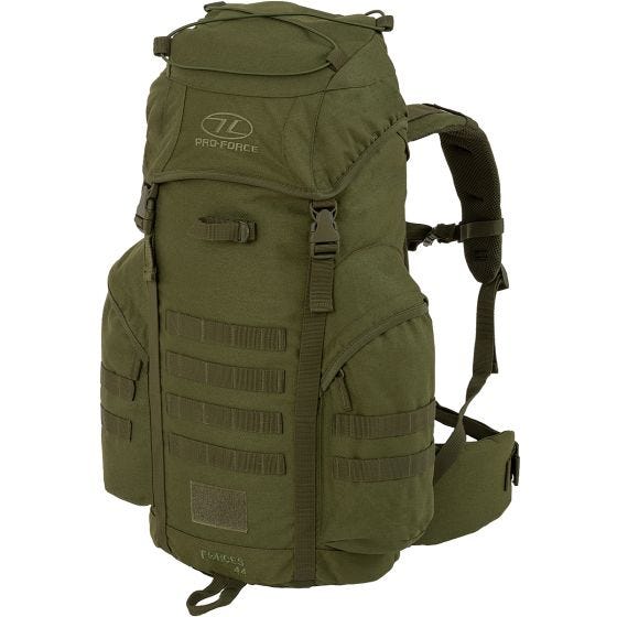 Mochila Highlander Forces Loader 44 l - verde oliva