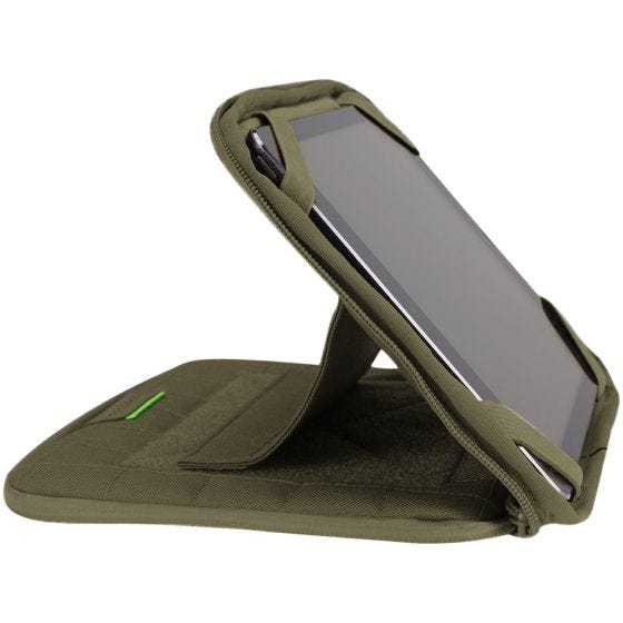 Funda con pie Propper para tablets de 10" en verde oliva