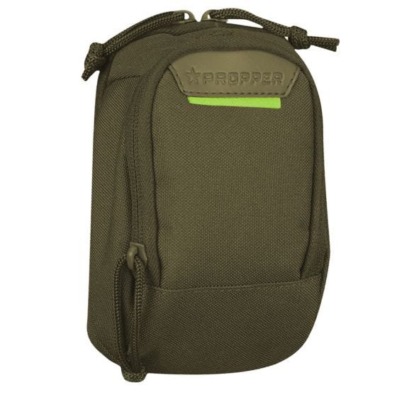 Funda doble Propper de 18 x 10 cm para dispositivos electrónicos con sistema MOLLE en verde oliva