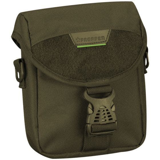 Funda Propper de 20,5 x 18 cm para prismáticos con sistema MOLLE en verde oliva