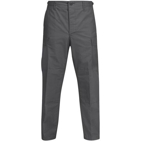 Pantalones de Ripstop de polialgodón Propper BDU con bragueta abotonada en gris oscuro