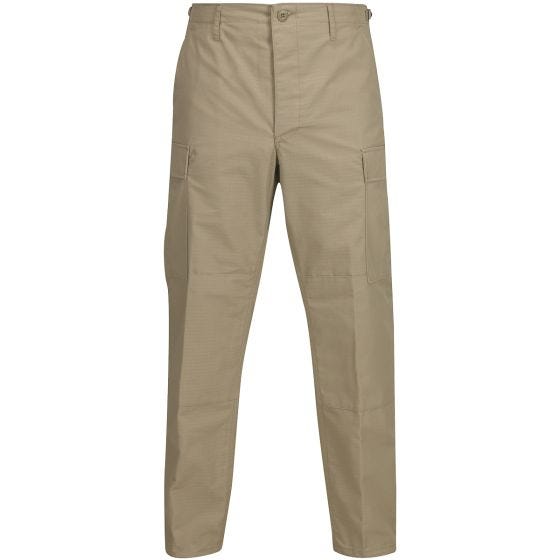 Pantalones de Ripstop de polialgodón Propper BDU con bragueta abotonada en caqui