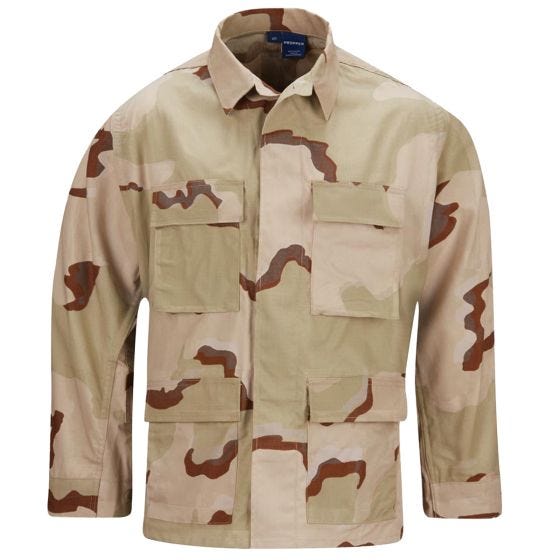Chaqueta Propper BDU de Ripstop de algodón en Desert 3 Colores