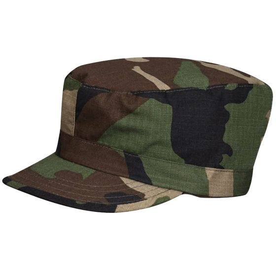 Gorra militar de algodón Propper BDU en Woodland