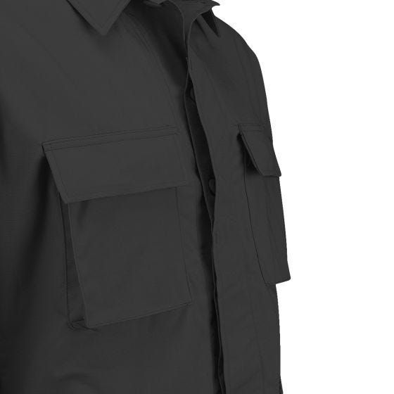 Chaqueta de Ripstop de polialgodón Propper BDU en negro