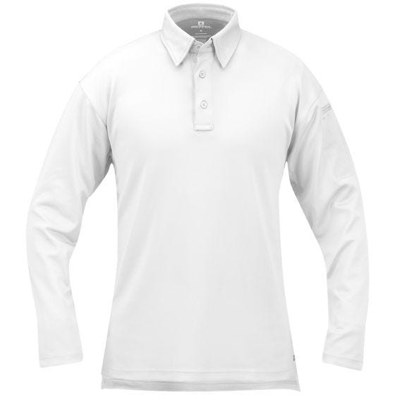 Polo de manga larga de alto rendimiento para hombre Propper I.C.E. en blanco
