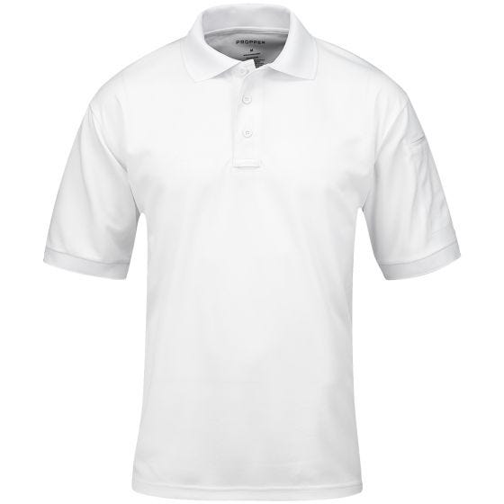 Polo de manga corta para uniforme de hombre Propper en blanco