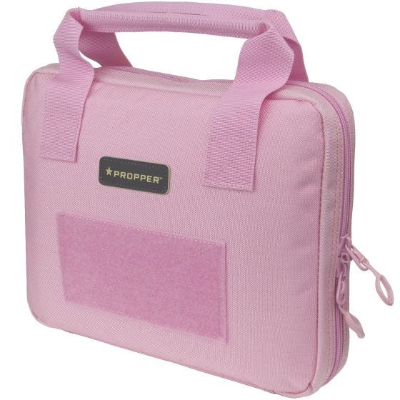 Maletín Propper de 20,5 x 30,5 cm para pistolas en rosa