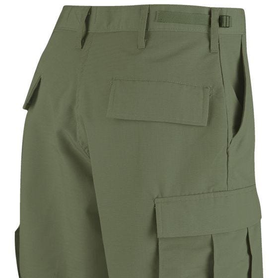Pantalones cortos Propper BDU de Ripstop de polialgodón en verde oliva