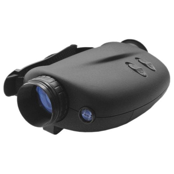 Monocular de visión nocturna SMK NV2000 de tamaño bolsillo con carcasa en negro