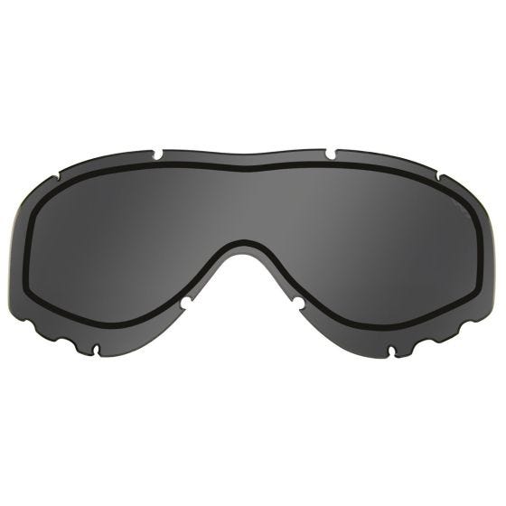Gafas de protección Wiley X Spear con lentes dobles ahumadas + transparentes + naranja claro y montura en negro mate
