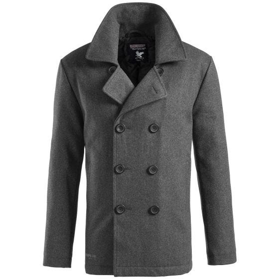 Chaqueta cabán Surplus en Anthracite