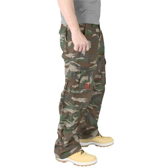 Pantalones Surplus Airborne Vintage en Woodland