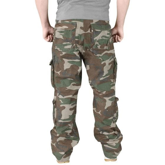 Pantalones Surplus Airborne Vintage en Woodland