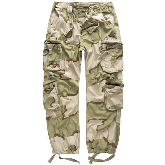 Pantalones Surplus Airborne Vintage en 3-Colour Desert