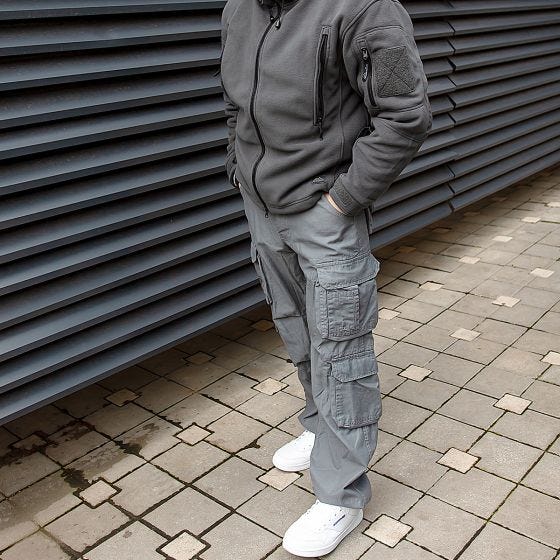 Pantalones Surplus Airborne Vintage en gris