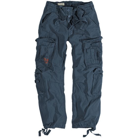 Pantalones Surplus Airborne Vintage en azul marino