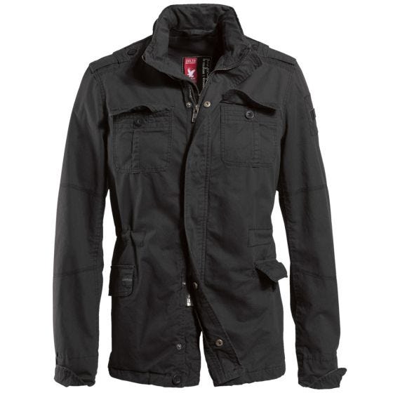 Chaqueta Surplus Delta Britannia en negro