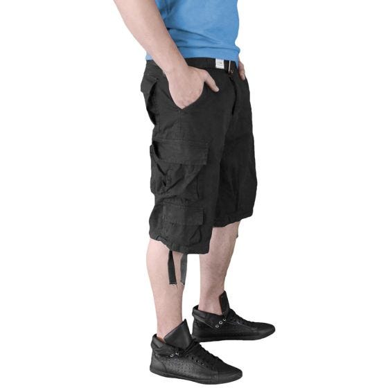 Pantalones cortos Surplus Division en negro