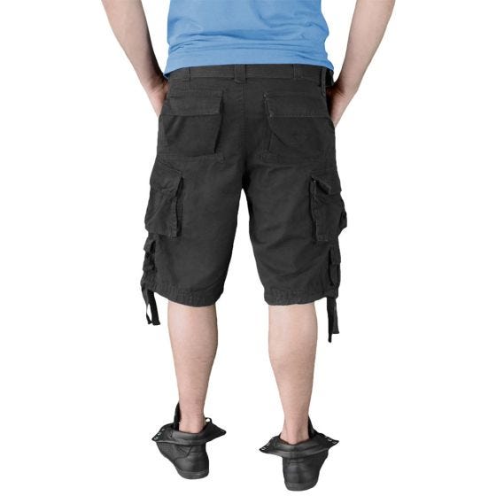 Pantalones cortos Surplus Division en negro