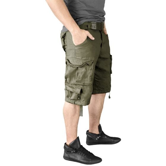 Pantalones cortos Surplus Division en verde oliva