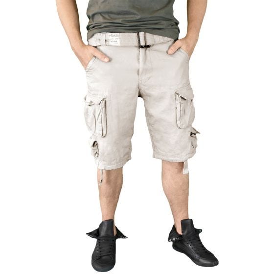 Pantalones cortos Surplus Division en blanco