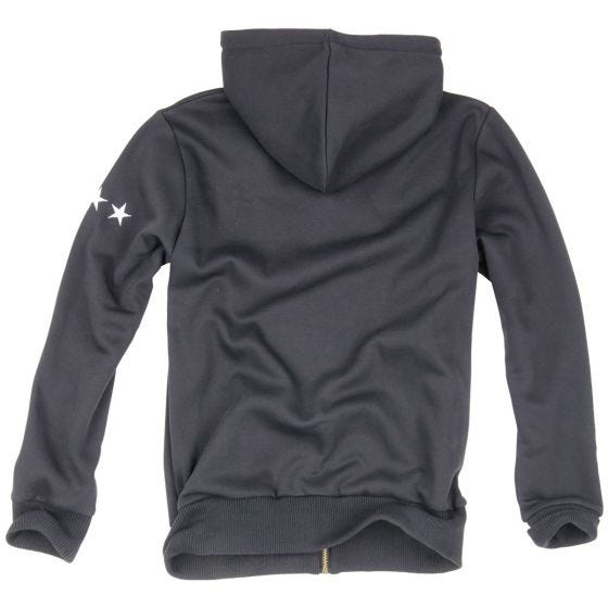 Sudadera con capucha Surplus Stars en negro