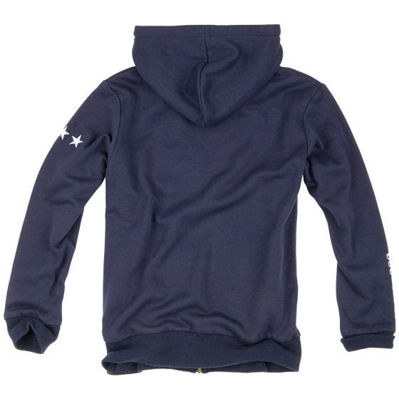 Sudadera con capucha Surplus Stars en azul oscuro