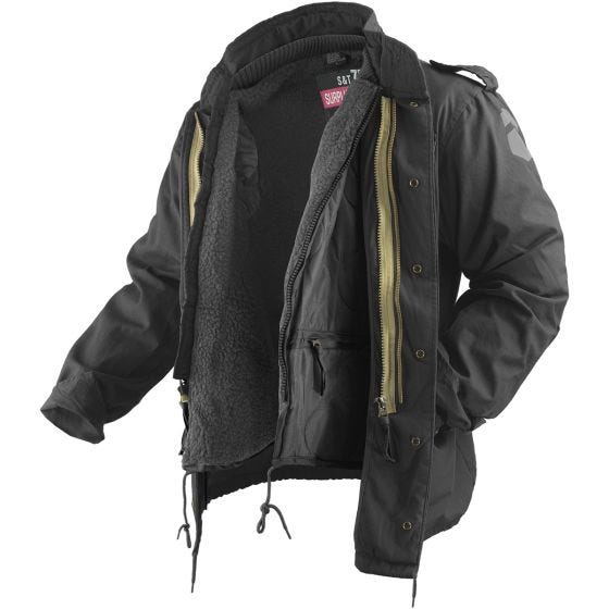 Chaqueta Surplus M65 Regiment en negro