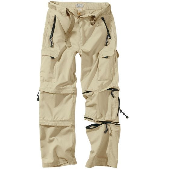 Pantalones de senderismo Surplus en beige
