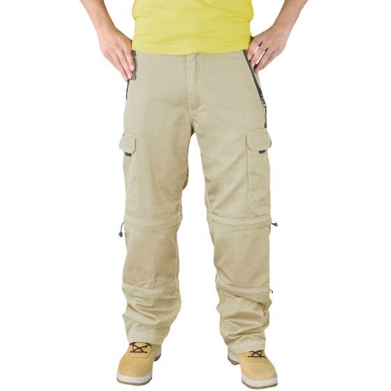 Pantalones de senderismo Surplus en beige